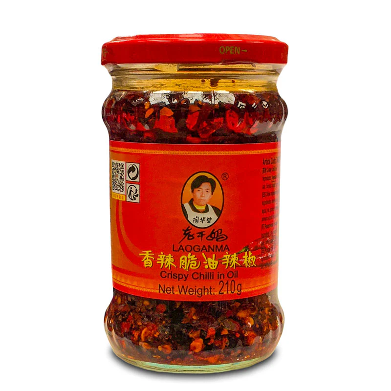 Lao gan ma Crispy in Chilli Oil 210g