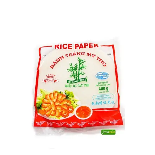 BAMBOO TREE Rice Paper for deep-fried 22cm 400g