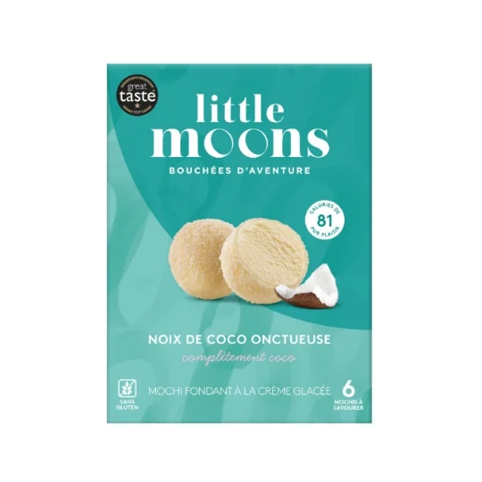 Little Moons Noix de Coco Onctueuse 6x32g 192g