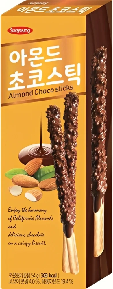 Choco sticks Almond 54g 