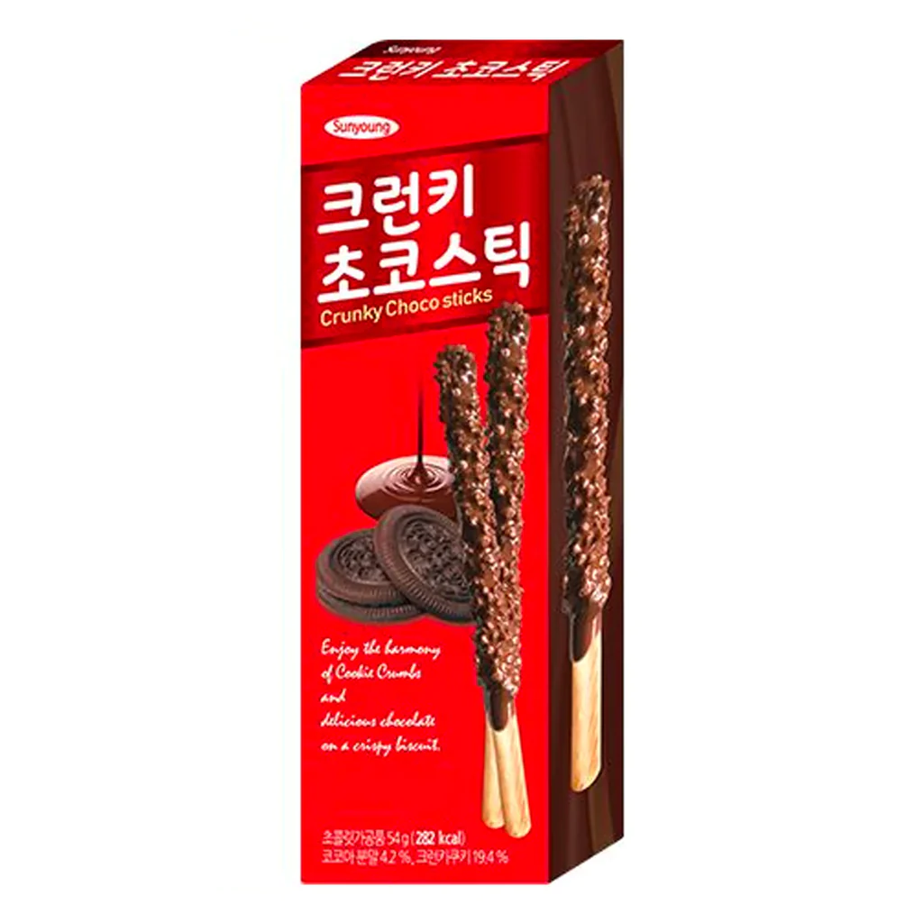 Choco sticks Crunky 54g 