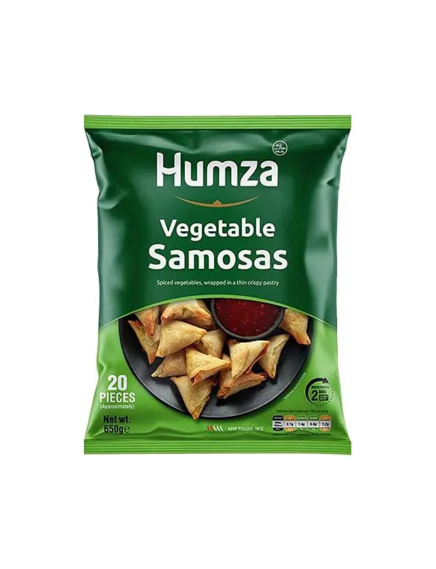 Vegetable Samosas 20pcs 650g