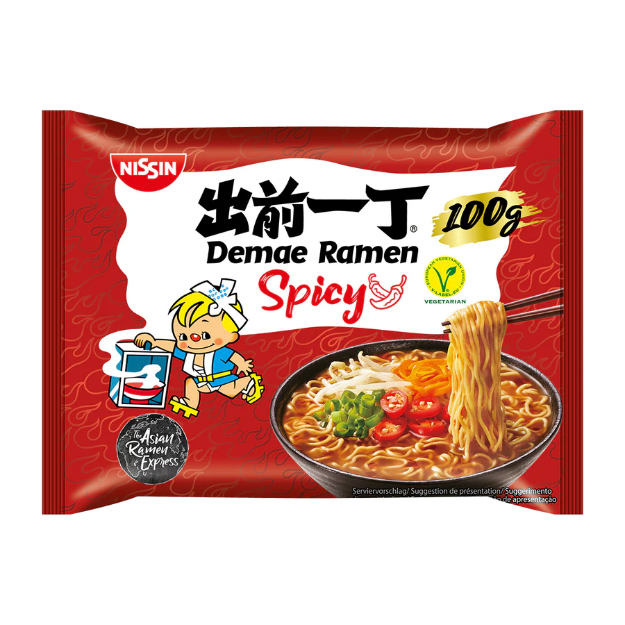 Nissin Demae Ramen Spicy 100g