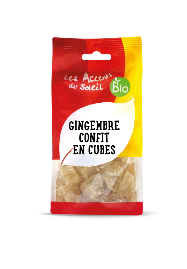 Gingembre confit 125g