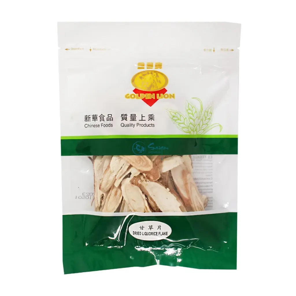 GOLDEN LION Dried Liquorice Flake 80g