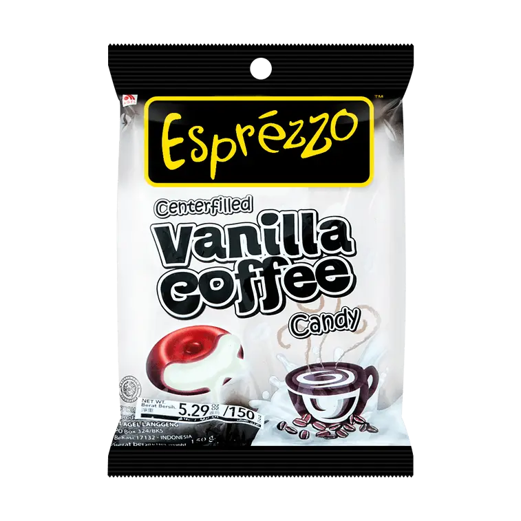 Esprézzo Centerfilled Vanilla Coffee Candy 150g