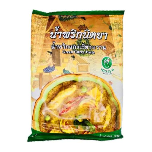 [ART0055] Nittaya Green Curry paste 1kg