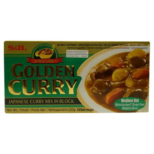 [ART0062] Golden Curry Medium hot 220g