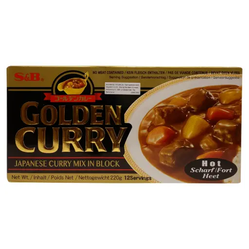 [ART0063] Golden Curry Hot 220g
