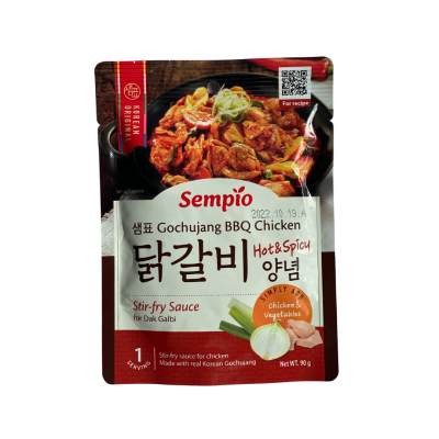 [ART0107] SEMPIO Gochujang BBQ Chicken Stir-Fry Sauce (90 gr) 