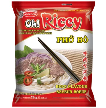 [ART0513] Oh Ricey Pho' beef 70g