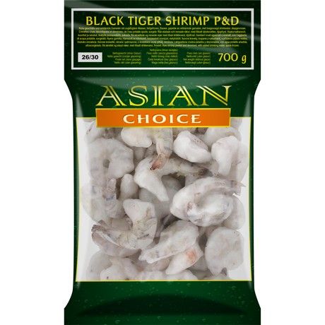 [ART0325] Black Tiger Shrimp P&D 26/30 700g