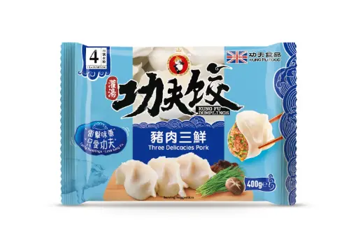 [ART0352] Kung Fu Dumpling Three Delicacies Pork 400g