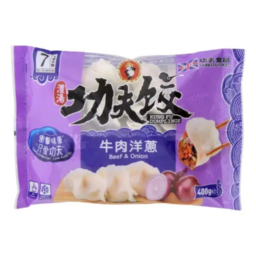 [ART0354] Kung Fu Dumpling Beef & Onion 400g