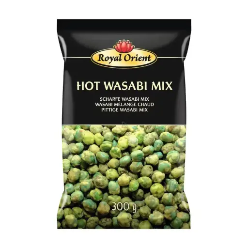[ART0369] Coated Peanuts and Peas with Wasabi Flavour 300g