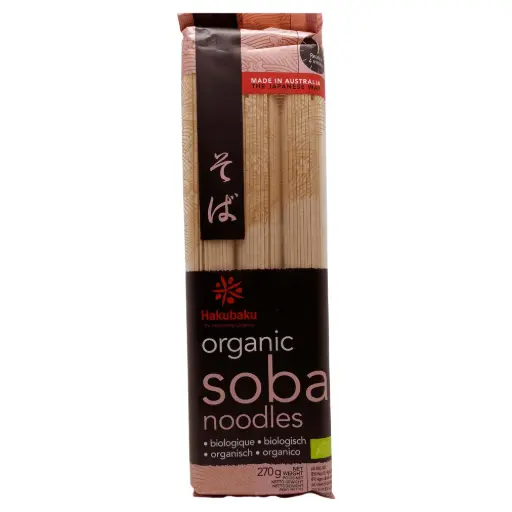 [ART0461] Hakubaku Organic Soba Noodles 270g