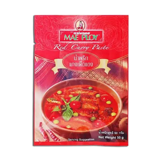 [ART0723] Red Curry paste 50g Mae ploy