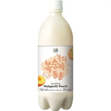 [ART0790] WOORISOOL Makgeolli Peach 3% vol 750ml