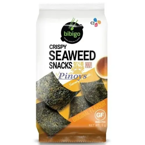 [ART0901] Crispy Seaweed Snacks Sesame Original Flavour 3x5g
