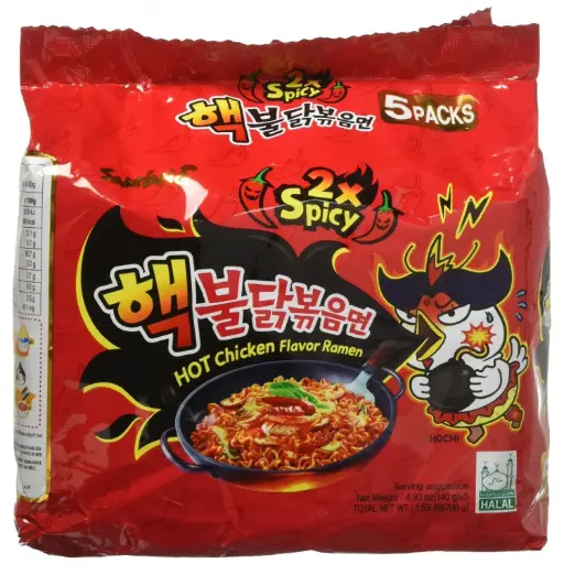 [ART0912] Samyang BULDAK hot chicken 2xSpicy 5x140g
