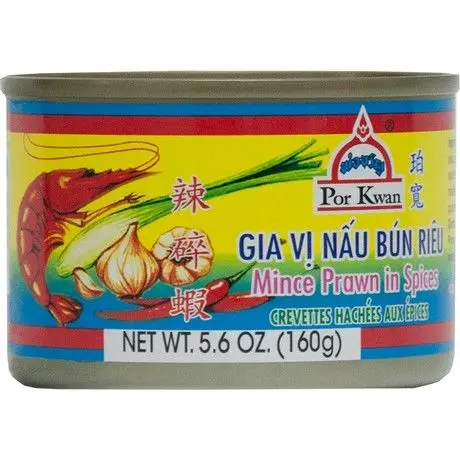 [ART0916] POR KWAN Minced Prawn in Spices Bun Rieu 160g