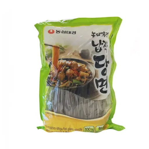 [ART0969] NONGSHIM Miga Flat Glass Noodles - Nouilles Miga Patate Douce Plates 1Kg