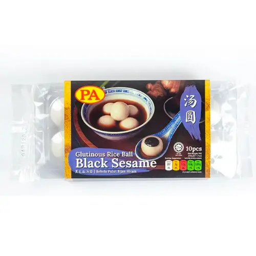 [ART1028] Glutinious Rice Balls Black Sesame 10pcs 200g