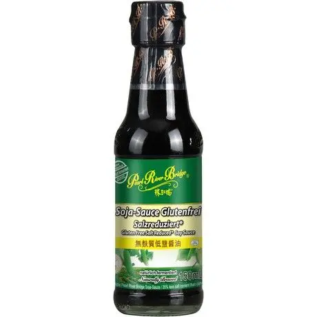 Pearl River Bridge Gluten Free Salt Reduced Soy Sauce 150ml
