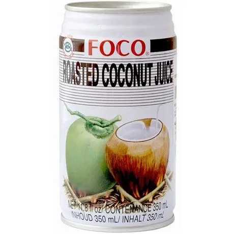 FOCO Roasted Coconut Juice 24x350ml