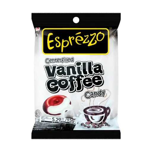 Esprézzo Centerfilled Vanilla Coffee Candy 150g
