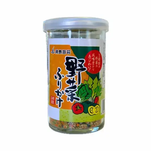 Furikake (bl/wh sesame,spinach,tomato,green vege,etc)