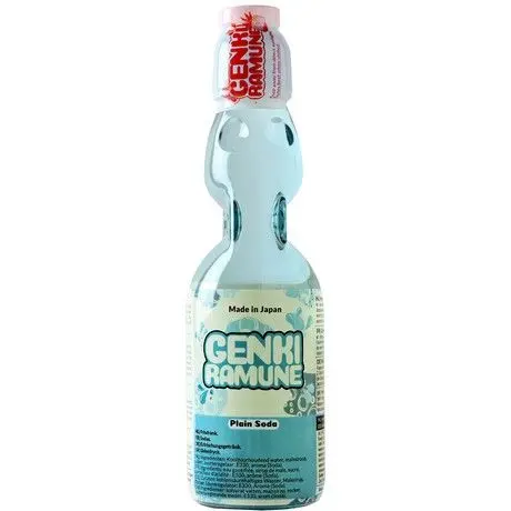 GENKI RAMUNE Soda Drink Plain