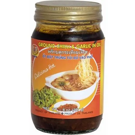 Ground Chilli & Garlic in Oil 227g