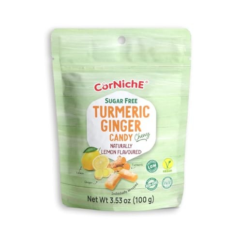 CORNICHE Turmeric Ginger Candy Lemon