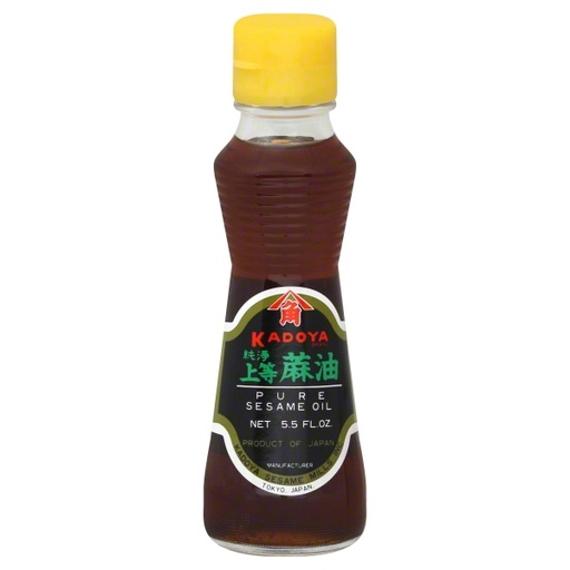 Kadoya Toasted Sesame Oil, 163ml