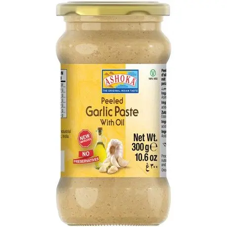 Peeled Garlic Paste with Oil
