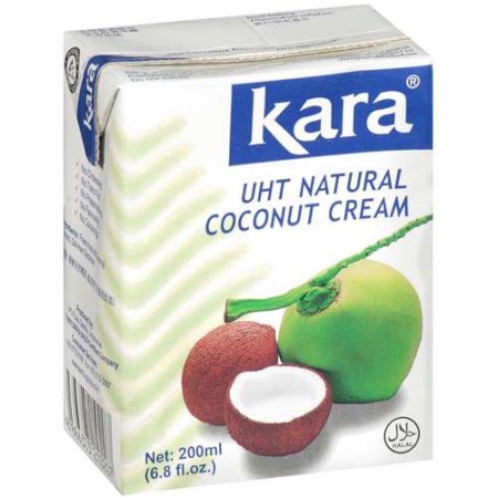 Kara Uht Natural Coconut Cream  6.8 Fl Oz